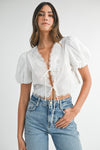 Rule Breaker Top- Off White