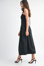 All Season Midi- Black