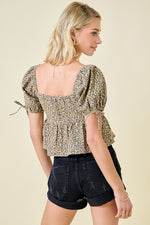 Autumn Calling Top- Washed Denim