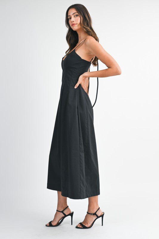 All Season Midi- Black