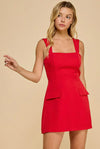 In The City Dress- Red
