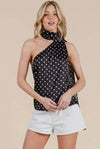 Dottie Top- Black/White