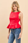 Football Season Top- Red
