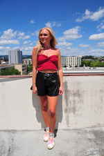 XOXO Shorts- Black