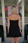 Waldorf Mini Dress- Black Multi