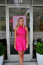 Mallory Dress - Fuschia
