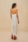 Off-White Richelieu Sleeveless Maxi Dress