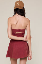 Endless Dreams Dress- Merlot