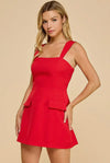 In The City Dress- Red