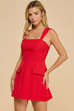 In The City Dress- Red