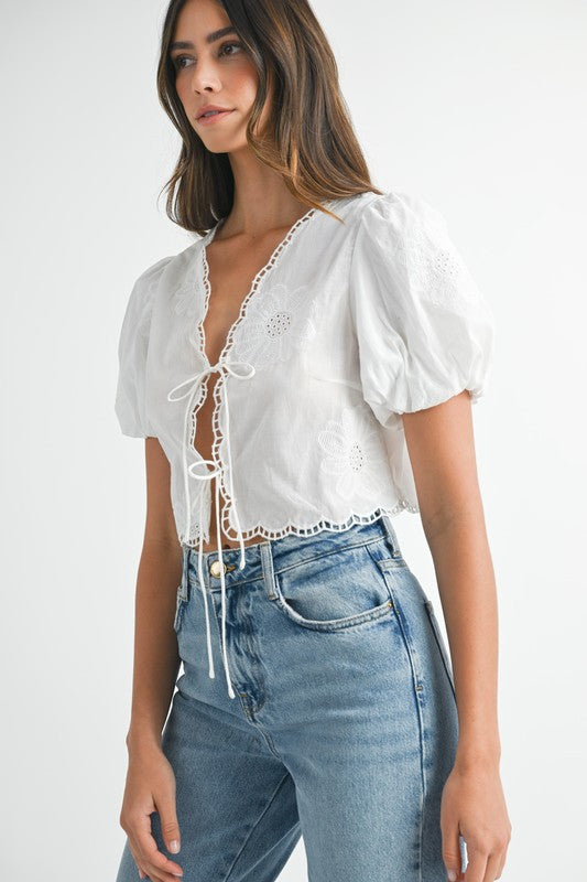 Rule Breaker Top- Off White