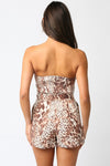 Out N’ About Romper- Light Leopard