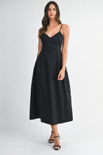 All Season Midi- Black