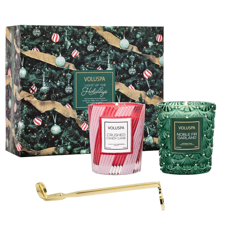 Light Up The Holidays Candle Gift Set