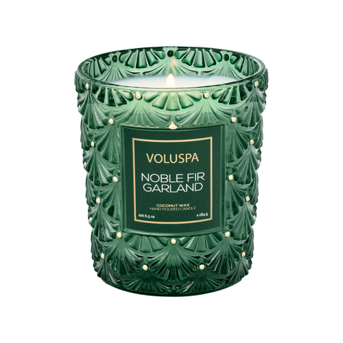 Noble Fir Garland Classic Candle