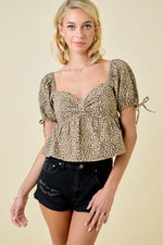 Autumn Calling Top- Washed Denim