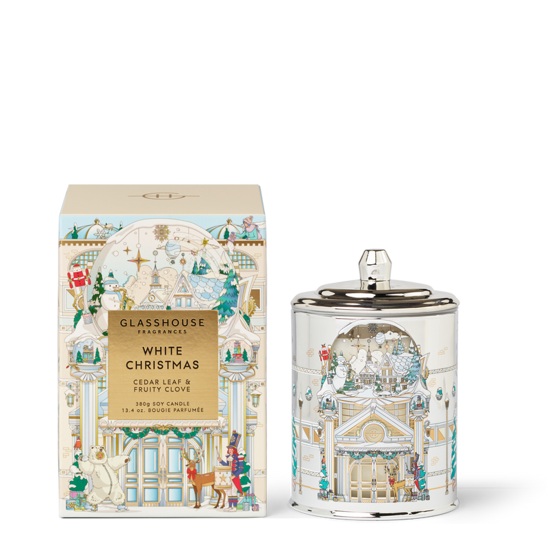 White Christmas Candle- 13.4oz