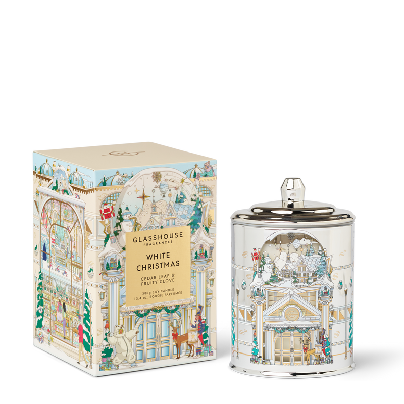 White Christmas Candle- 13.4oz