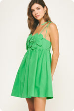 Boat Day Dress- Summer Green