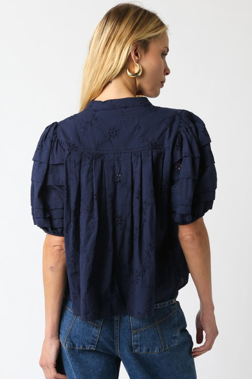Forever & Ever Top- Orient Blue