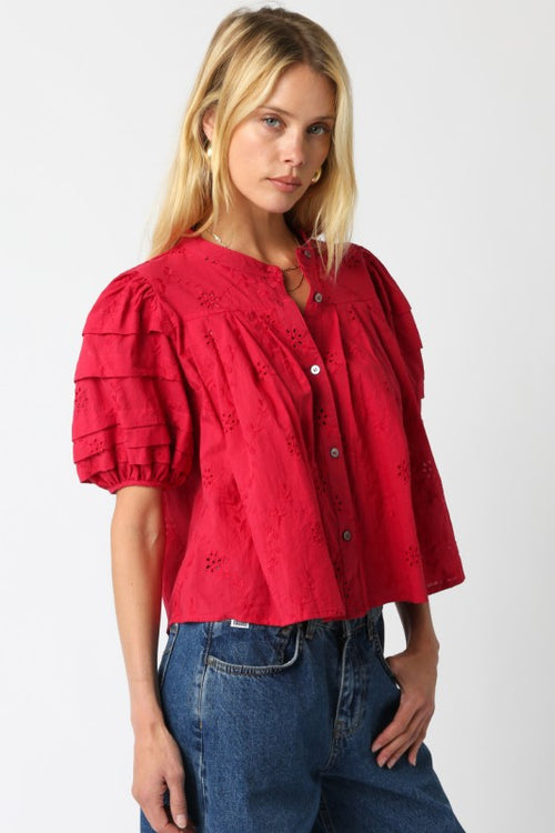 Forever & Ever Top- Red