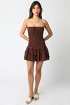 Forever & Ever Dress- Brown
