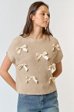 All Dressed Up Sweater- Taupe