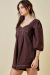 Days Like This Romper- Brown
