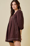 Days Like This Romper- Brown