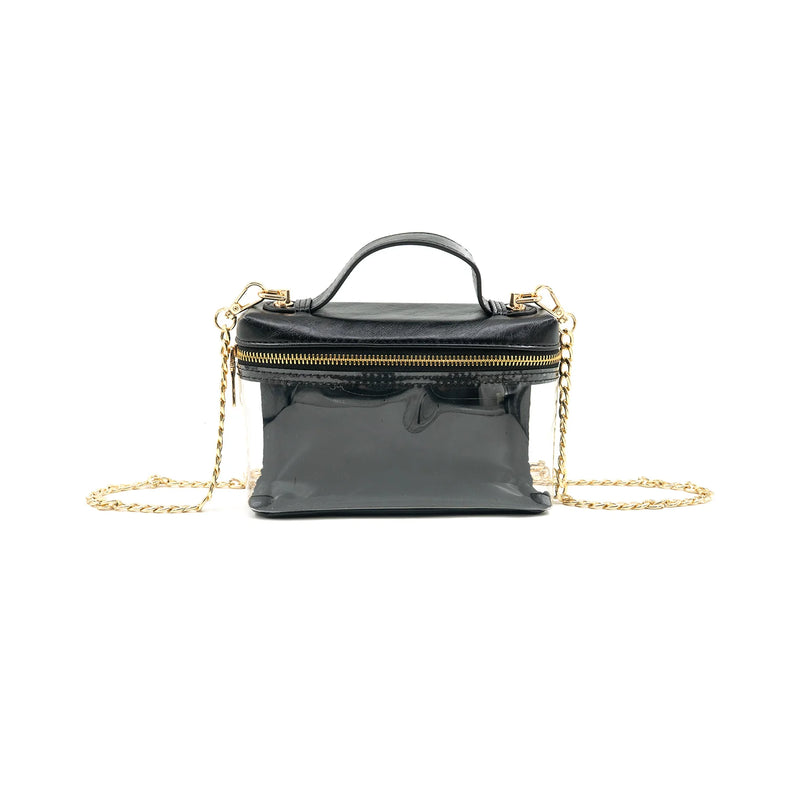 Clear Bag- Black