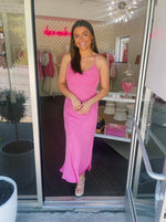 Colette Slip Dress- Pink