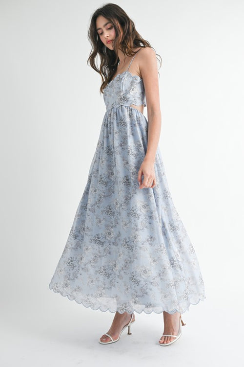 Malibu Shore Dress- Blue