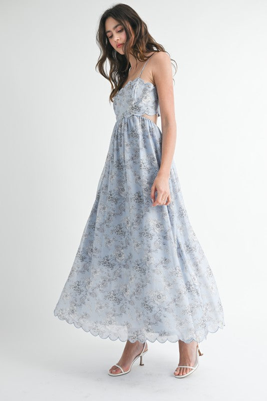 Malibu Shore Dress- Blue