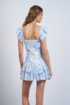 Ocean Mist Dress- Blue