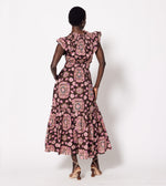 Indira Ankle Dress- Avalon Print