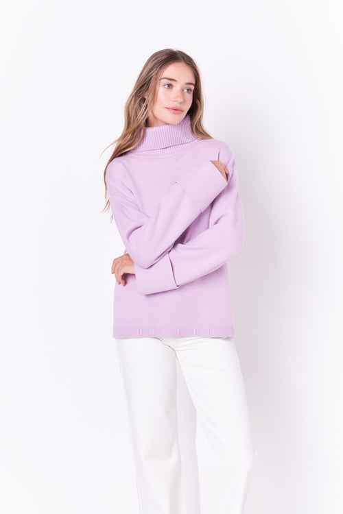 All For Me Sweater- Lilac