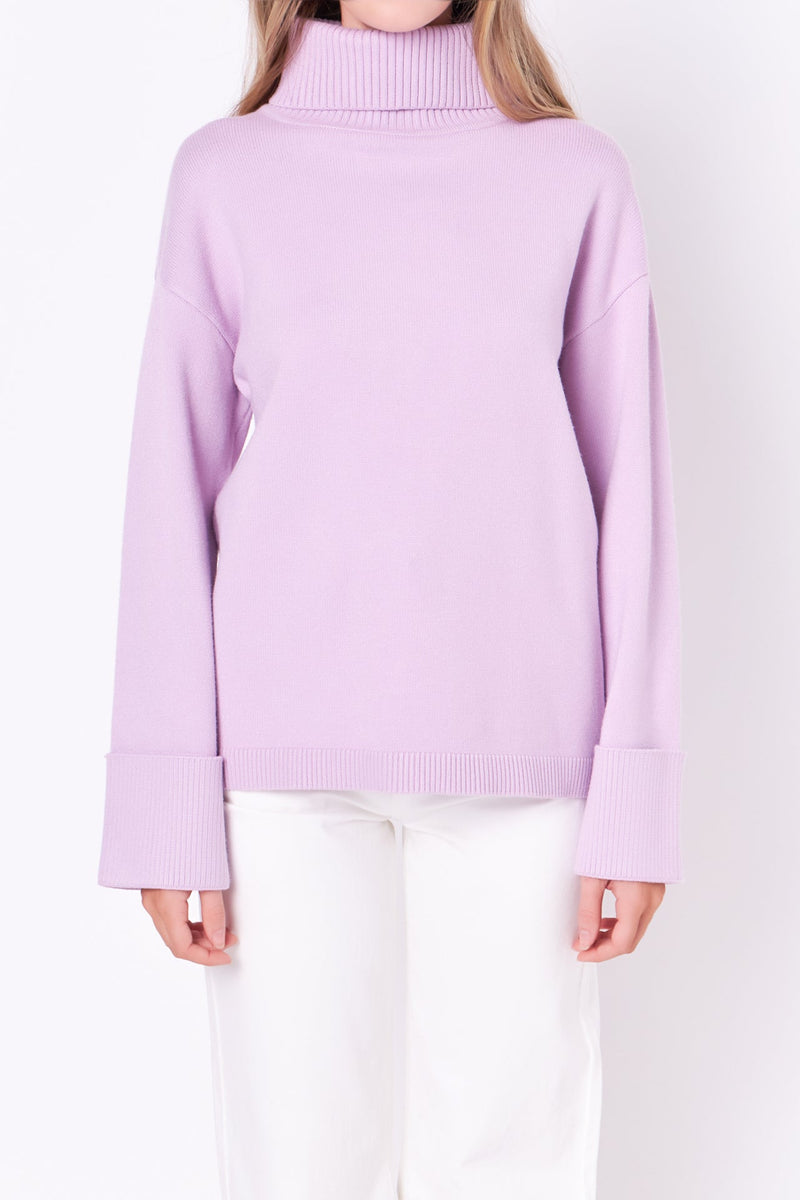 All For Me Sweater- Lilac