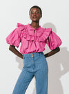 Janet Blouse - Bright Pink