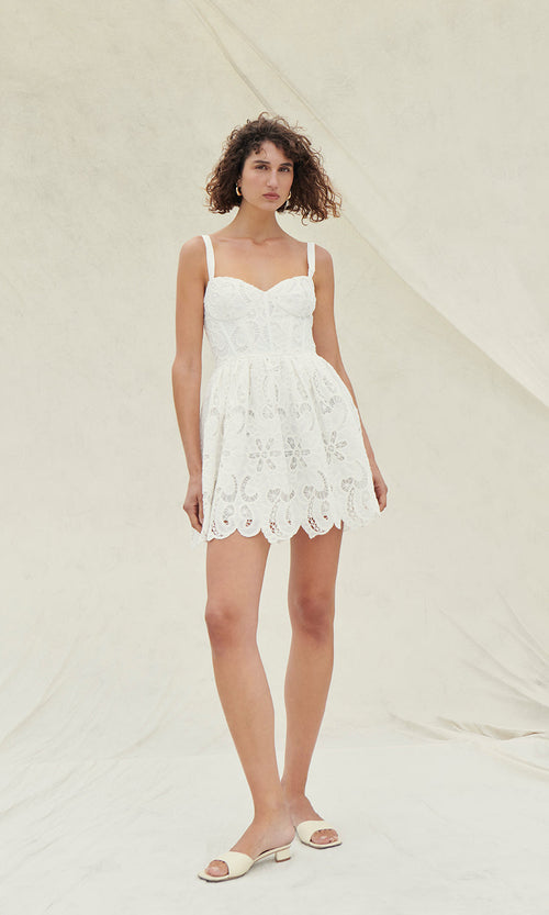 Kiarra Dress- White