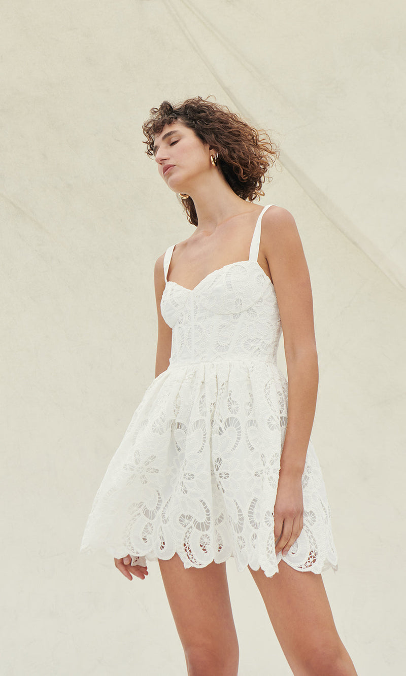 Kiarra Dress- White