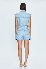 Lennox Denim Romper - Roma