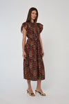 Romy Dress- Harlequin Print