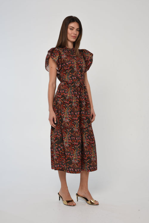 Romy Dress- Harlequin Print