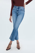 Lennon High Rise Crop Flare- Rhythm Vintage