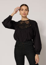 Raine Blouse- Black