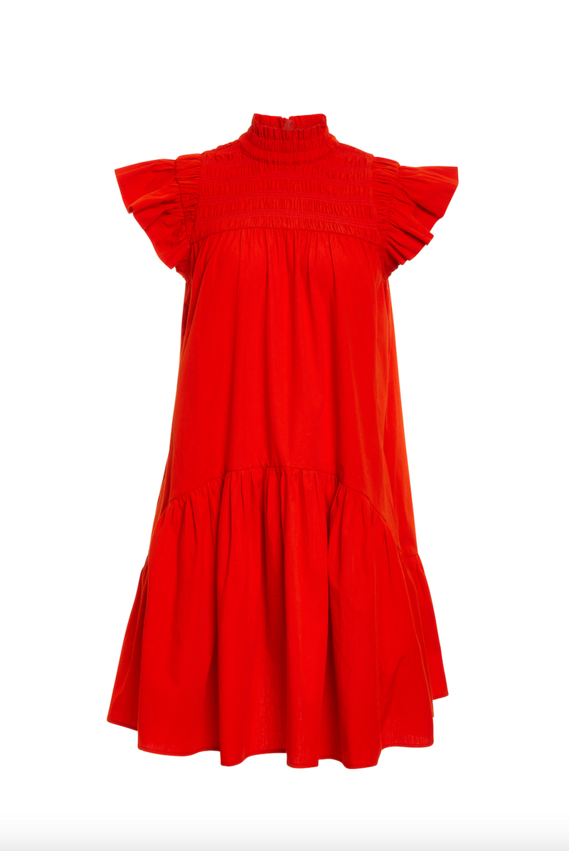 Viola Dress - Red Alert