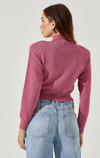Arla Turtleneck Sweater - Pink