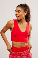 Never Better Crop Cami- Winterberry