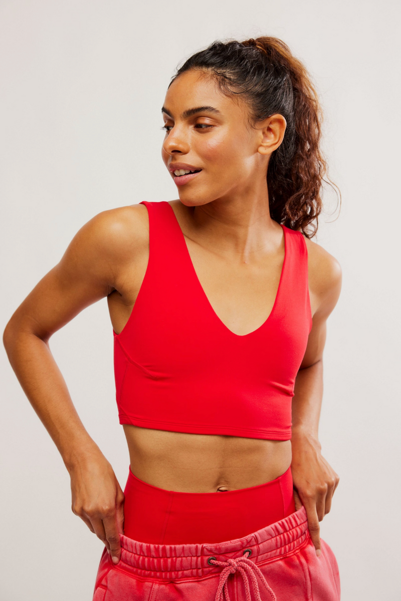 Never Better Crop Cami- Winterberry