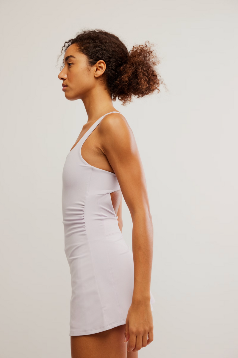 Never Better Dress- Lavender Glaze